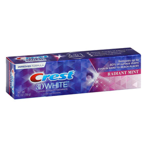 Crest 3D White 3 in 1 Whitening Radiant Mint Toothpaste
