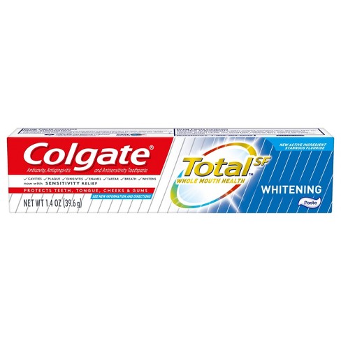Colgate Total Travel Size Whitening Paste Toothpaste