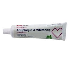 Fluoride Free Antiplaque & Whitening Toothpaste